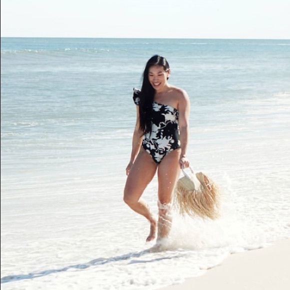 NWT Johanna Ortiz x H&M One-Shoulder Swimsuit - Picture 5 of 15